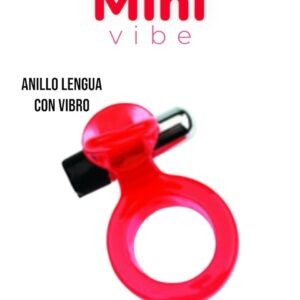 MINI VIBE ANILLO LENGUA ROJO